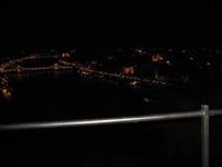 Panorama vom Gellertberg bei Nacht