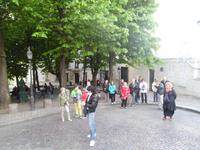 Vor Picassos erstem Atelier