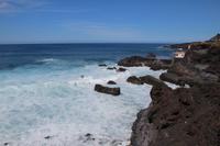 Unruhige See am Leuchtturm Fuencaliente