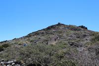 Aufstieg vom Pico de la Cruz