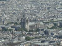 Notre Dame vom Montparnasse Turm aus