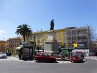 Cagliari - Piazza Yenne Denkmal an Carlo Felice