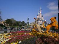 Gartengestaltung in Form von Disneyfiguren