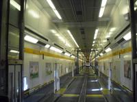 Einfädeln in den Waggon