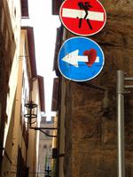   Was sich der Florentiner Künstler wohl dabei gedacht hat?