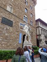  Michelangelos David vor dem Palazzo Vecchio
