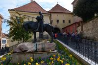 031 Zagreb, am heiligen Georg mit dem Drachen und Steintor