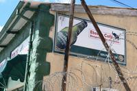 Gut gesicherter Biergarten in Tsumeb