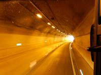 Tunnelfahrt mitten in Bochum.