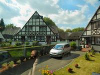 Unter Denkmalschutz - Fachwerkhäuser in der Krupp-Siedlung.