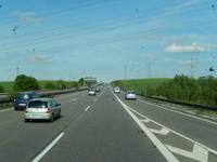 Die Autobahn hat uns wieder. Leider geht es schon heim!