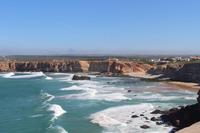 Blick von der Festungsanlage in Sagres