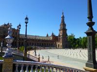 Spanischer Platz in Sevilla