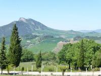 Blick von Radtour durch die Sierra de la Grazalema