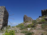 Ruinen von Getreidemühlen bei Seli Ampelou
