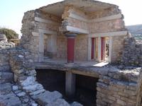 In den Palastruinen von Knossos