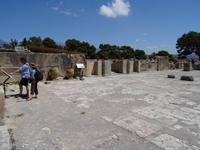 Palastruinen von Festos - Zentralhof