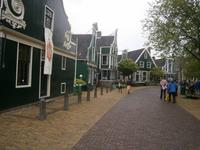 Straßenszene von Zaanse Schans