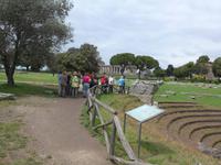 am Parlament in Paestum