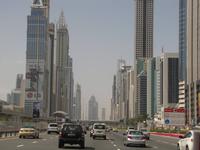 neues Dubai - Stadtrundfahrt - Zayed Road