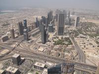 neues Dubai - Blick vom Burj Khalifa