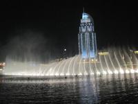 Wasserspiele am Burj Khalifa