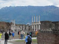 Säulenbau in Pompej