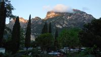 Morgenblick aus Hotel Oasi