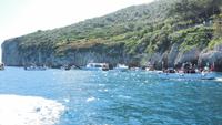 Capri - Stau vor der Blauen Grotte