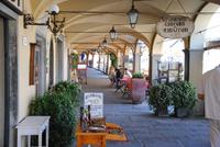 Arkaden am Marktplatz in Greve