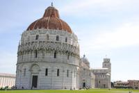 Baptisterium und Dom und Campanile in Pisa