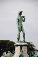 Davidstatue an der Piazzale Michelangelo