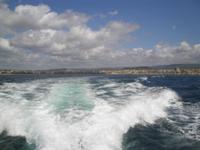 Auf der Schiffsfahrt