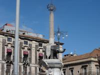 Sizilien 2014/04  Elefantenbrunnen von Catania 