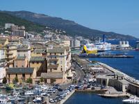 Bastia Blick auf den Hafen 