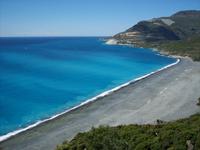 der schwarze Strand von Nonza 