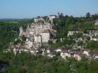 Blick auf Rocamadour