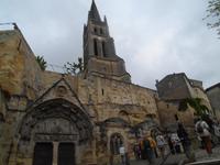 Felsenkirche in St. Emilion