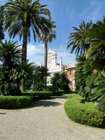 In der Parkanlage vom Palast Durazzo