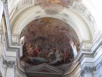 Deckenmalerei in der Kirche von Collesano