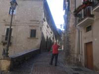 Straße der Festungsstadt Civitella
