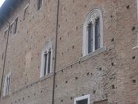 Details am Herzogspalast in Urbino