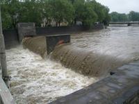 Am Wehr, morgen des Abfahrtstages