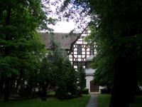 Vom Parkeingang aus gsehen, Teil der Friedenskirche