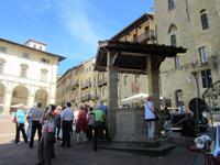 Arezzo,Stadtführung, Piazza Grande