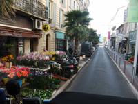 Cannes. Enge Straße, aber Dirk kann es