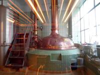 Braukessel im Hotel. 