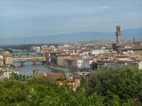 Florenz (Ausblick vom Piazza Michelangelo)