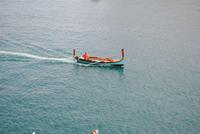 Wassertaxi in der Bucht vor Senglea
