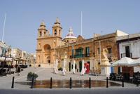 Kirche am Hafen von Marsaxlokk